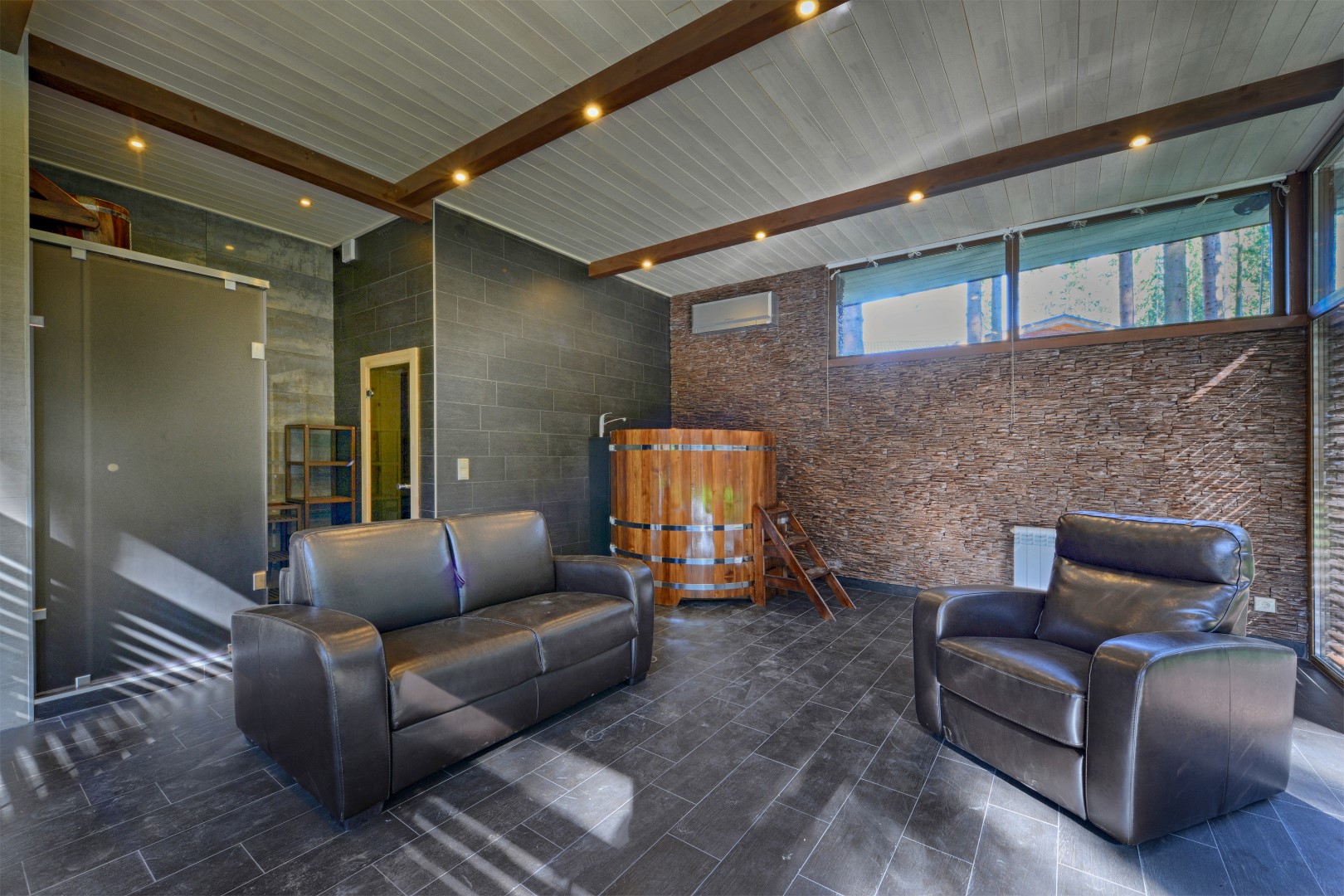 Luxus-Chalet mit Sauna und Wellnessbereich